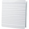 Dalap Dekoratívna PVC mriežka so sieťkou a krytom s motívom pruhov 160 x 160 mm, biela