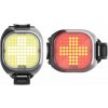 Knog Blinder Mini Cross Twinpack - black uni