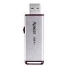 Apacer USB flash disk, USB 3.0, 32GB, AH35A, strieborný, AP32GAH35AS-1, USB A, s výsuvným konektorom