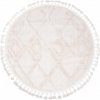 Najkoberce BERBER 6843 slonia kosť kruh 160 cm kruh