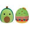 SQUISHMALLOWS 13 cm 2v1 Guacamole Gideon a Avokádo Austin