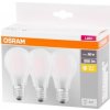 Žiarovka OSRAM® BASIC LED FIL Star (ean9290) CLASS A E27 060, 6,5W/827 2700K non-dim MULTIPACK, číra
