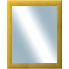 DANTIK - Zrkadlo v rámu, rozmer s rámom 40x50 cm z lišty LEDVINKA žltá (1439)
