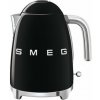 SMEG 50#39;s Retro Style čierna / Rýchlovarná kanvica / 1.7L / 2400W (KLF03BLEU)
