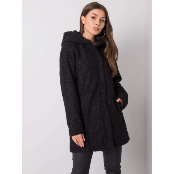 Dámsky kabát s kapucňou čierný od 98,54 € - Heureka.sk