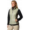 Columbia Dámska vesta Powder Pass™ II Hybrid Vest zelená Farba: Safari, Stone Green, Veľkosť: S