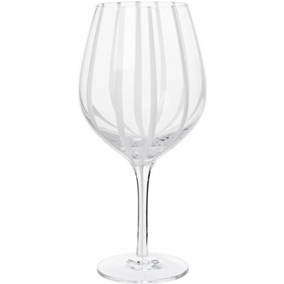 Broste Pohár na červené víno White Stripe 650 ml
