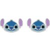 Disney Slušivé stříbrné náušnice Stitch Lilo & Stitch ES00097SRHL.CS