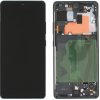 Samsung Galaxy S10 lite SM-G770F LCD displej + dotyková plocha + rám Prism Black - originál GH82-21672A, GH82-22044A, GH82-22045A, GH82-21992A
