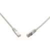 Solarix patch kabel SFTP CAT6A, 10G, 10m šedý, C6A-315GY-10MB