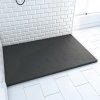 Sprchová vanička Aurlane Stone 90 x 140 x 2,6 cm antracitová matná FAC205