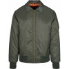 Build Your Brand pánska bunda bomber BY157 Dark Olive