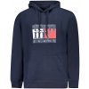Športová Pánska Mikina bez zipsu TOMMY HILFIGER Modrá Farba: Modrá, Veľkosť: L