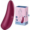 Satisfyer Curvy 1+ bezdotykový sací a vibračný stimulátor Rose Red