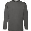 Fruit of The Loom pánske tričko s light graphite solid