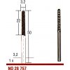Frézovacia rašpľa 3,2mm PROXXON 28757 (Frézovacia rašpľa 28757)