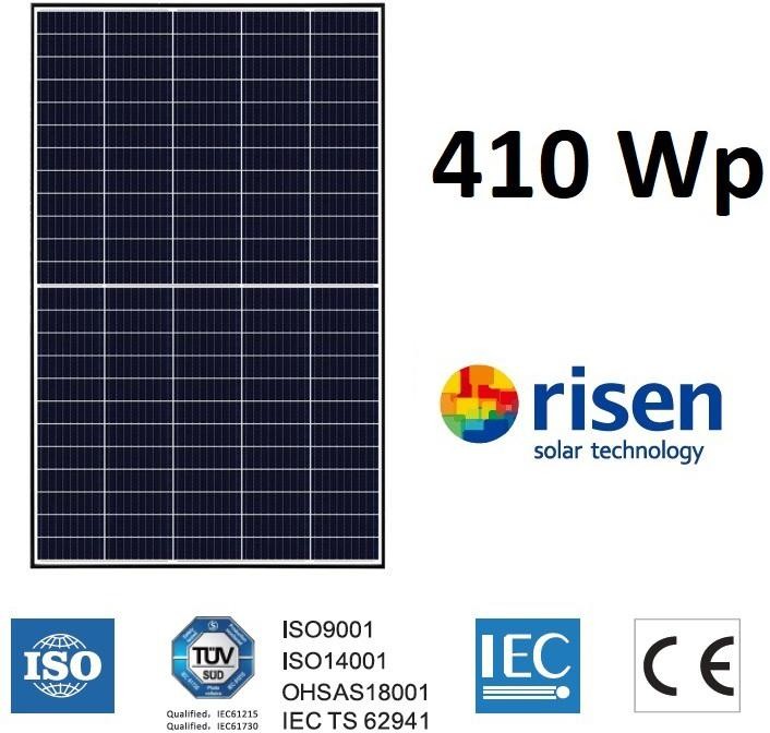 Risen PV panelový modul čierny rám 410W RSM40-8-410M 1754x1096x30mm