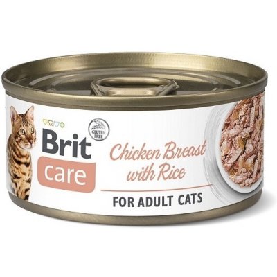 Brit Care Cat konzerva Chicken Breast with Rice 70 g