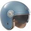 Prilba NOX PREMIUM Heritage (tyrkysová) M