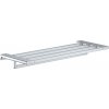 Hansgrohe AddStoris - Polička na uteráky s držiakom uteráka, chróm 41751000