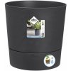 elho Kvetináč Greensense Aqua Care Round uhoľno sivý, pr. 35 x 34 cm