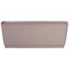 Prosperplast RATOLLA P Truhlík podmiskou 39x15x14cm ratan krémová DRL400P