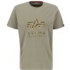 Alpha Industries tričko pánske CAMO PP T olive Veľkosť: XXL, Farba: zelená