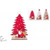 MAKRO - Dekorácia vianočná stromček /santa rôzne farby