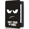 Armori Trimer T122, púzdro pre Amazon Kindle Paperwhite 1/2/3 - magnetické zatváranie, AutoSleep, motív Dont Touch (Obal na čítačku Amazon Kindle Paperwhite 1/2/3 - ARMORI TRIMER T122, motív Dont Touc
