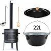 Perfect Home Zostava na guláš smaltovaná 22L