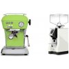 Ascaso Dream ONE, Fresh Pistachio + Eureka Mignon Bravo, CR white