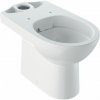 Geberit Selnova WC misa s hlbokým splachovaním, horizontálny odtok, čiastočne uzavretý tvar, Rimfree, biela 500.285.01.7