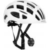 Spokey POINTER PRO Cyklistická přilba s LED blikačkou a blinkry, 55-58 cm, bílá