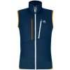 Pánska vesta Ortovox FLEECE GRID VEST - tmavo modrá XXL