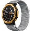 VSETKONAMOBIL 124857 MILANESE Kovový remienok pre Amazfit T-Rex 3 Pro 48mm strieborný