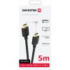 SWISSTEN KÁBEL HDMI NA HDMI 4K 60Hz 5,0 M PVC