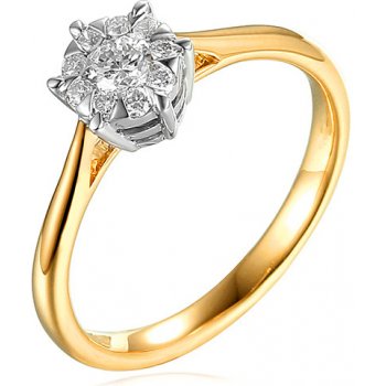iZlato Forever Zlatý briliantový zásnubný prsteň 0.290 ct IZBR651 od 1  311,2 € - Heureka.sk