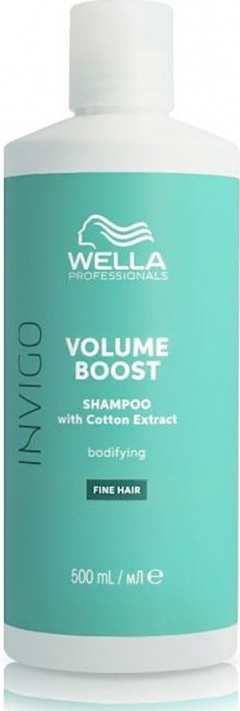 Wella Professionals Invigo Volume Boost Shampoo Šampón pre objem vlasov Fine Hair - 500 ml 99350170013