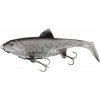 Fox Rage Replicant 18cm SHALLOW 65g UV Silver Bait Fish - gumová nástraha