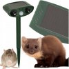 HomePro Ultrazvukový odpudzovač solárny multifunkčný zelený 4063