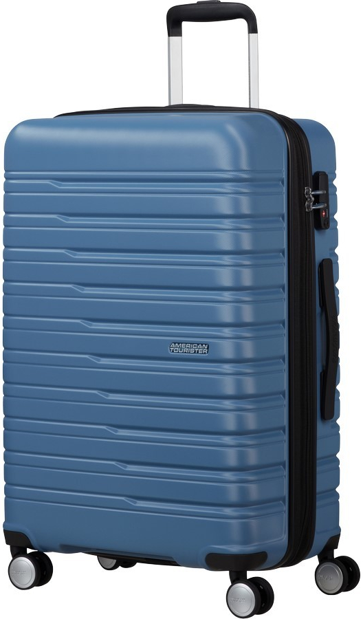 American Tourister FLASHLINE Spinner Modrý Coronet Blue 75L