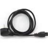 Gembird PC-186-ML12-1M power cable Black CEE7/7 C5 coupler