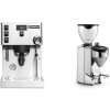 Rancilio Silvia PRO X + Rocket Espresso FAUSTO 2.1, chrome
