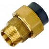 Šróbenie PVC / mosadz 50 mm lepenie/vonkajší závit 1 1/2