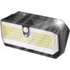 Venkovní solární LED světlo s pohybovým senzorem VIKING S282/2600lm/2200mAh/3 režimy/IP65