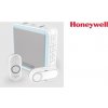 Honeywell Home DC915N bezdrátový zvonek Series 9, 200m, 8 melodií, přenosná základna, 2x tlačítko (jmenovka, design), bíílý