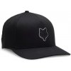 FOX šiltovka Head Flexfit Hat Black 001 vel. S/M