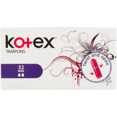 Kotex Tampons Mini tampóny 32 ks