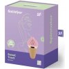 Stimulator-Satisfyer vrstvy Sweet Temptation Ružová/hnedá