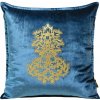 Takoy Zamatová obliečka ROYAL 4 so zlatým ornamentom-HF-390246 | 45 x 45 cm
